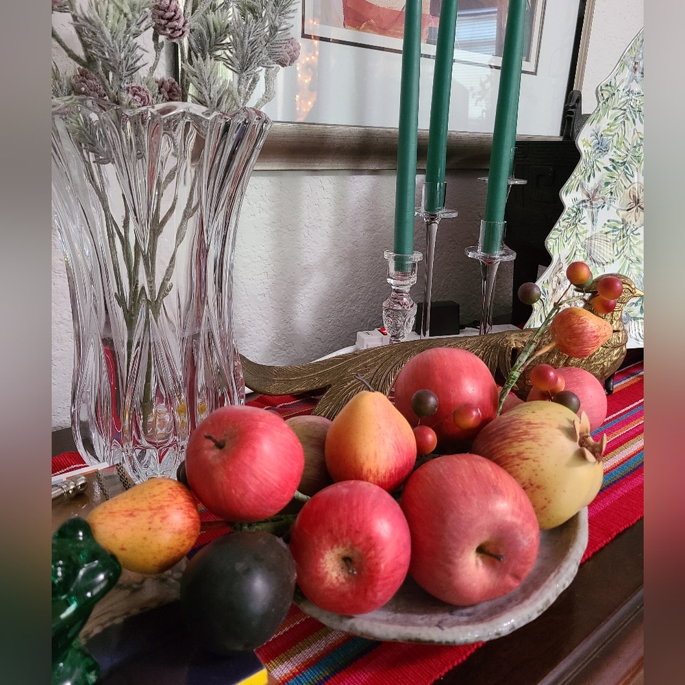 Faux Fruit Arrangement